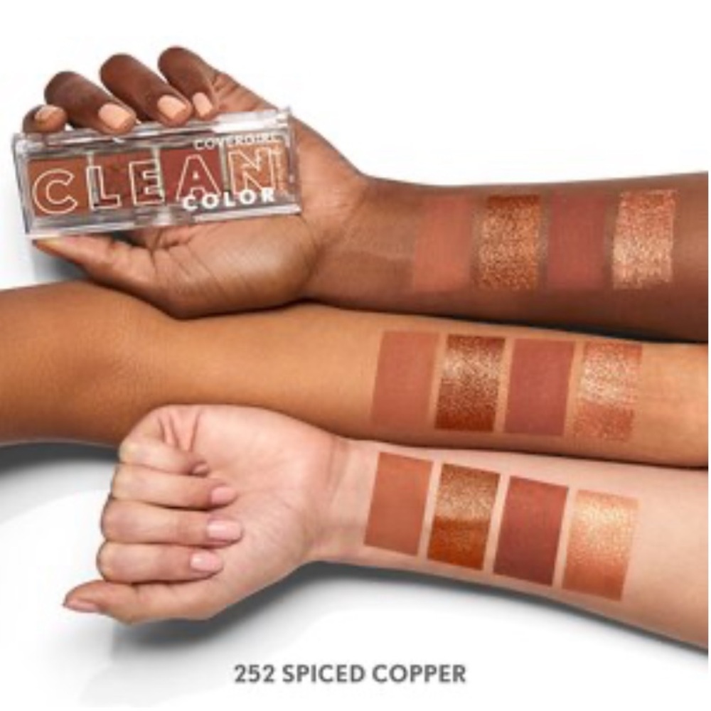 CoverGirl Clean Fresh Clean Color Eyeshadow Palette, Spiced Copper - Picture 4 of 7